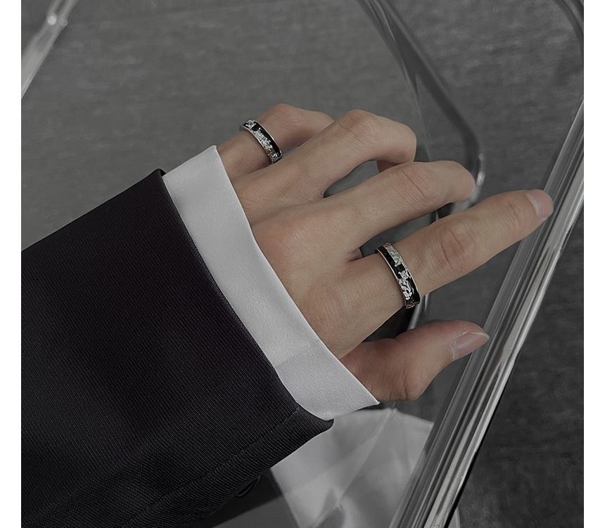 Rhinestone Open Ring