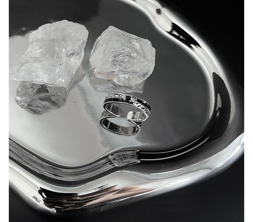 Rhinestone Open Ring