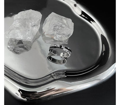 Rhinestone Open Ring