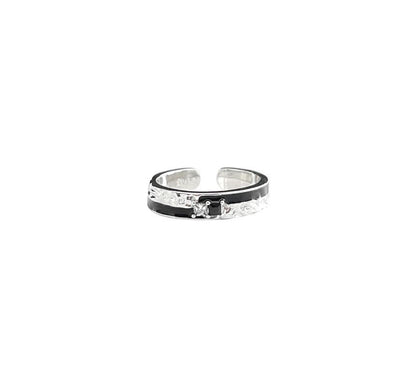 Rhinestone Open Ring