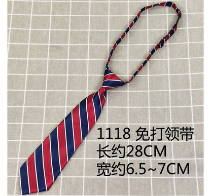 Striped Necktie / Bowtie