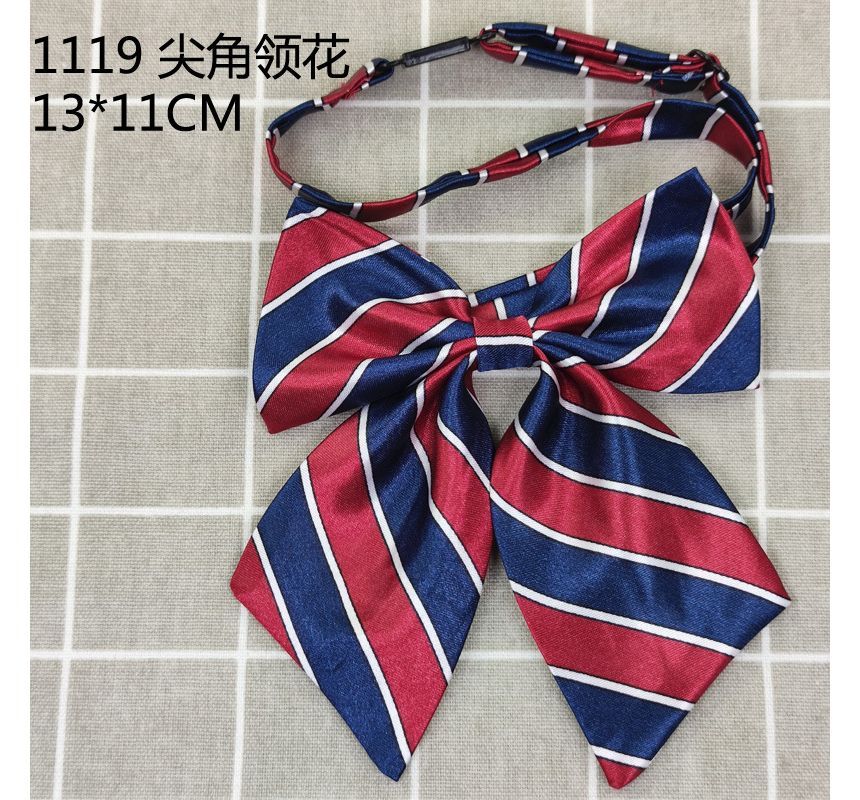 Striped Necktie / Bowtie