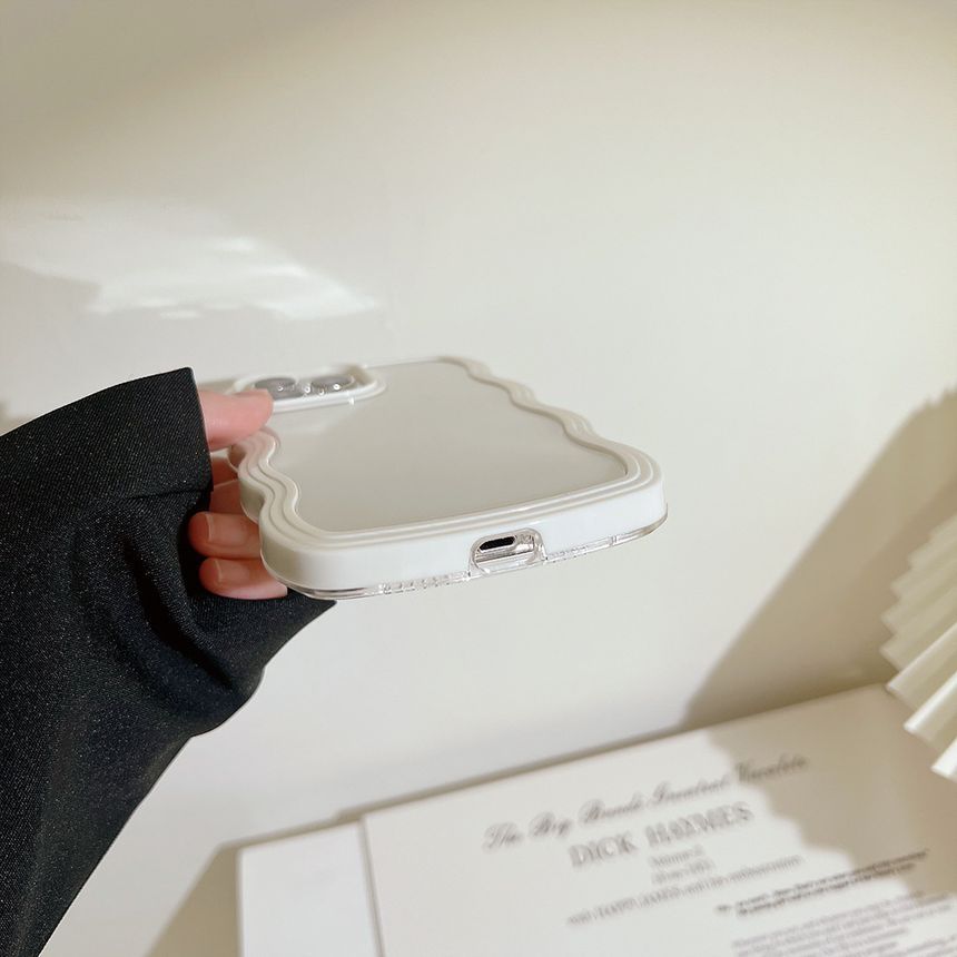 Case Phone Transparent Wavy