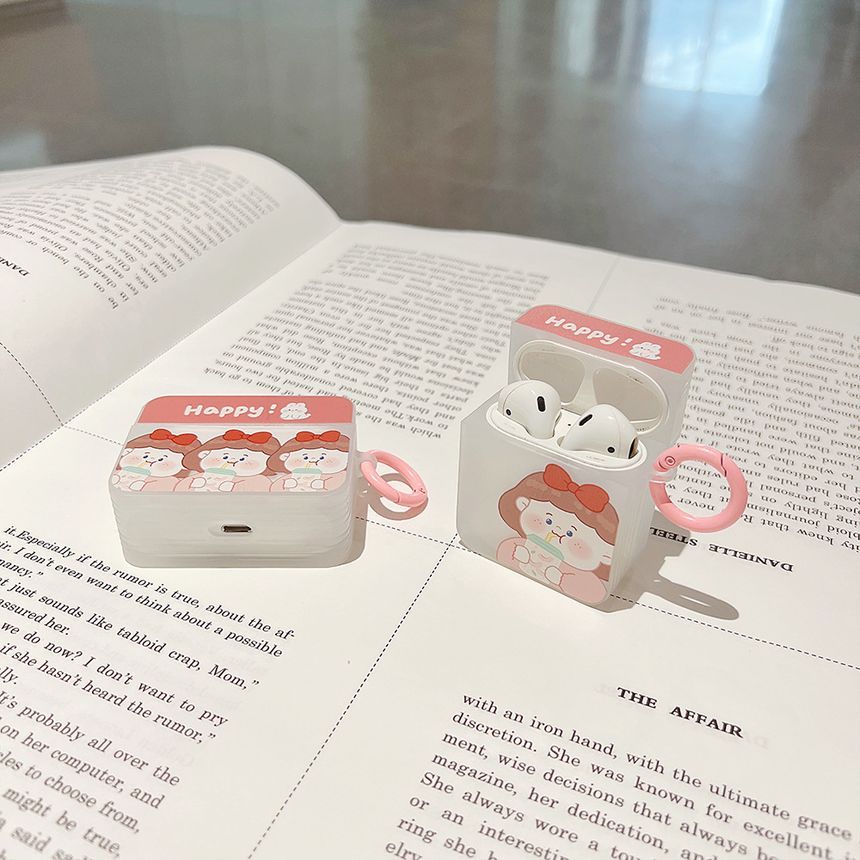 Earphone Skin Case AirPods Cartoon Pro /