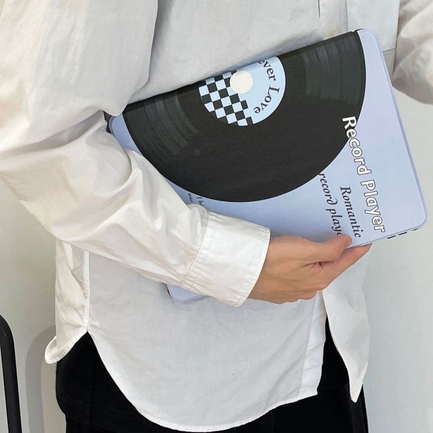 Record Print Case Vinyl iPad
