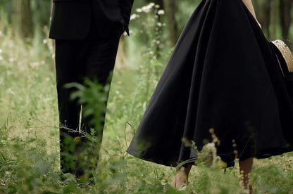 Short-Sleeve V-Neck Plain A-Line Evening Gown