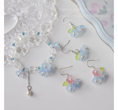 designs) Earring (various Floral Acrylic