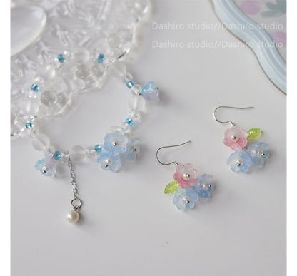 designs) Earring (various Floral Acrylic