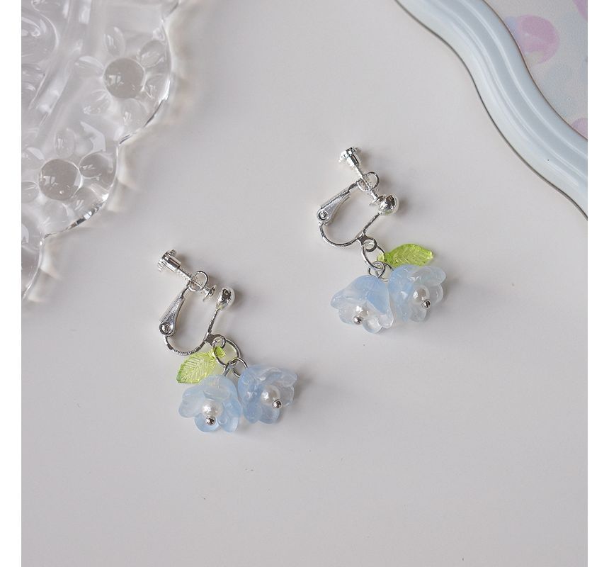 designs) Earring (various Floral Acrylic