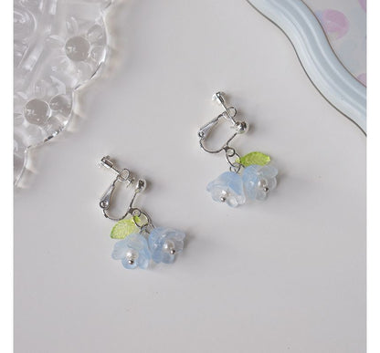designs) Earring (various Floral Acrylic