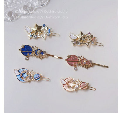 Planet Pin designs) Hair / (various Clip Set: