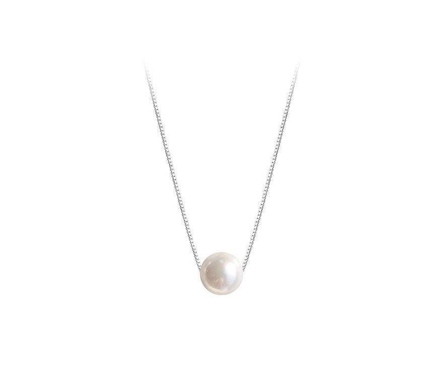 Necklace Pearl Faux