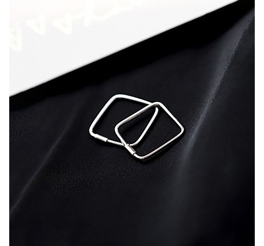 Square Hoop Earring