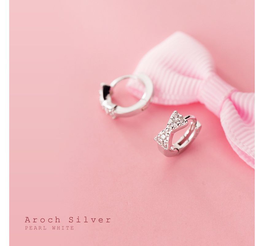 Cuff Rhinestone Bow Ear