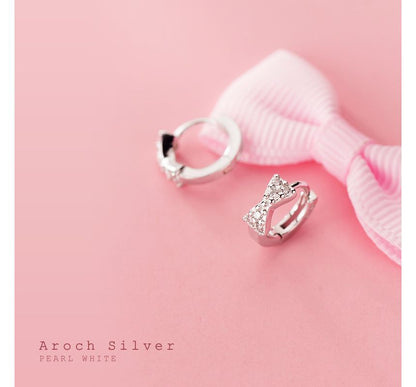 Cuff Rhinestone Bow Ear