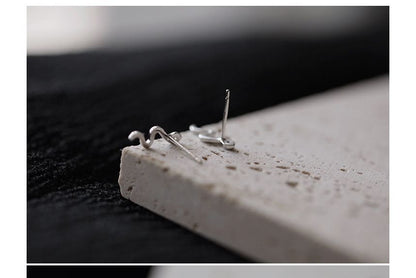 Sterling Earring Silver Snake