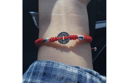 Coin Bracelet Silver String designs) (various