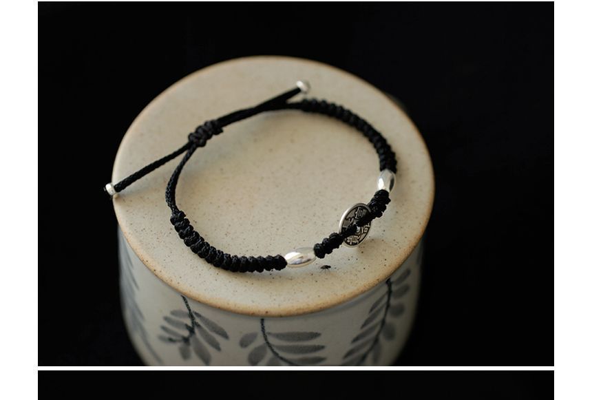 Coin Bracelet Silver String designs) (various