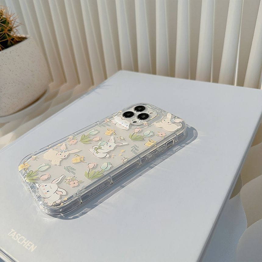 Case Phone Rabbit Print