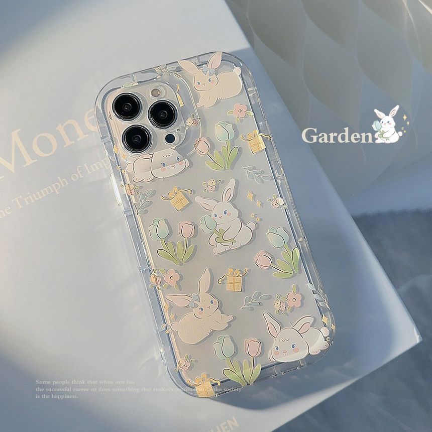 Case Phone Rabbit Print