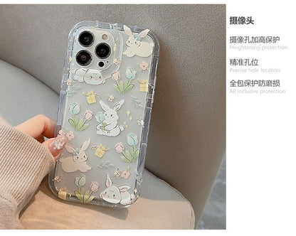 Case Phone Rabbit Print