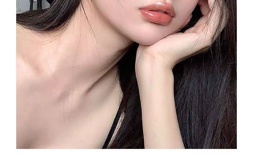 Polished Alloy Hoop Earring