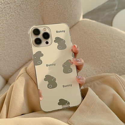 Case Phone Rabbit Mirrored