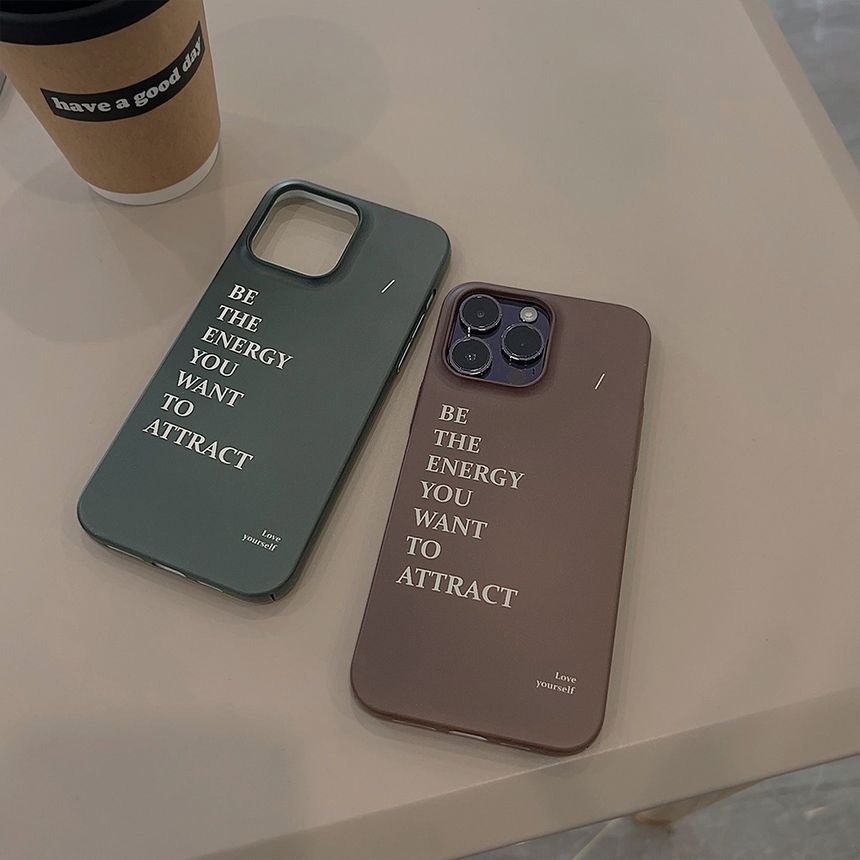 Case Phone Lettering