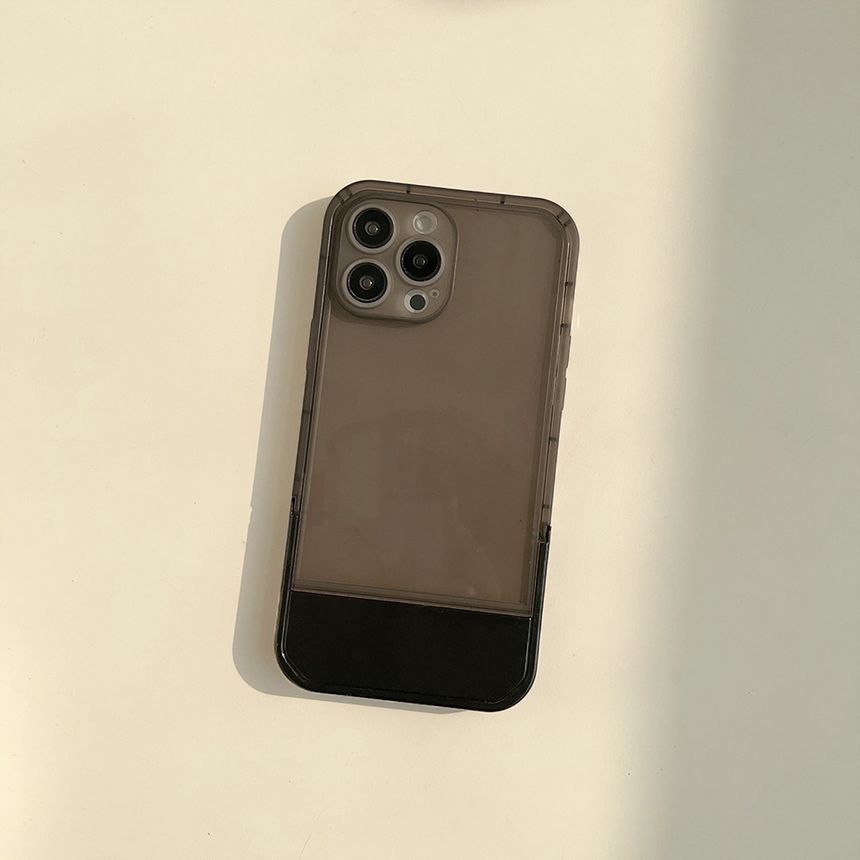 Stand Transparent Phone Case
