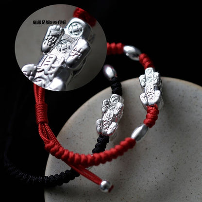 Rope Couple Bracelet Animal Matching Mythical