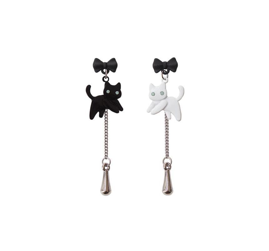 Cat Alloy designs) Asymmetrical Dangle Earring (various