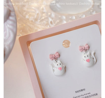 Cat Alloy designs) Asymmetrical Dangle Earring (various