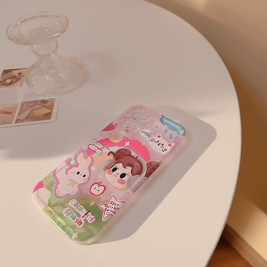 Phone Case Transparent Cartoon