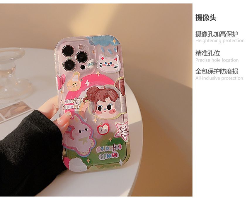 Phone Case Transparent Cartoon