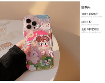 Phone Case Transparent Cartoon