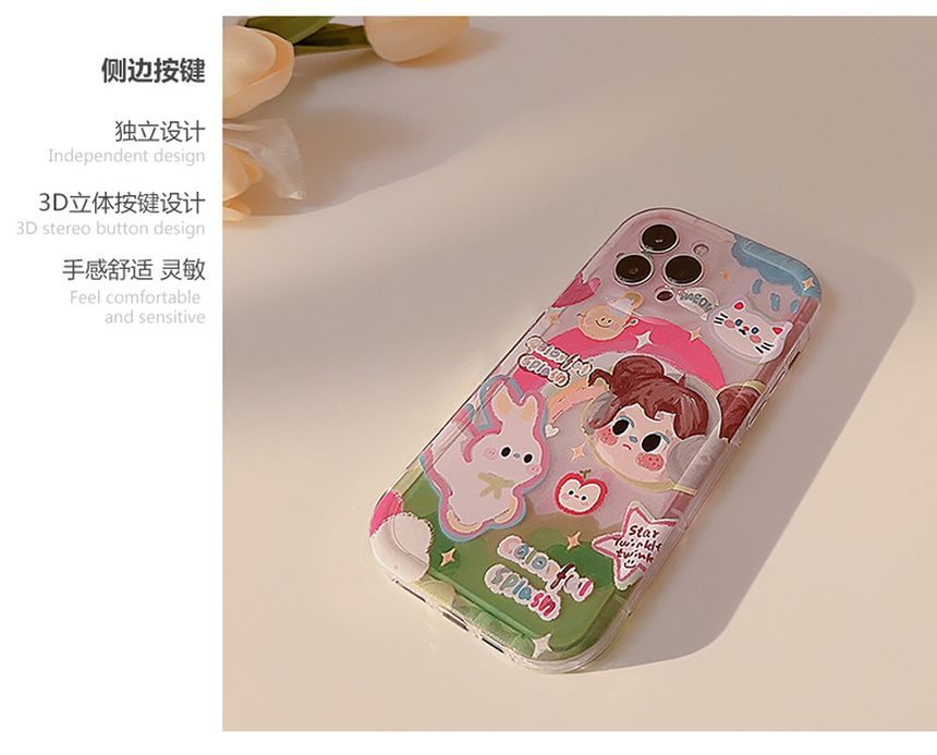 Phone Case Transparent Cartoon