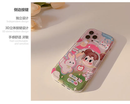 Phone Case Transparent Cartoon