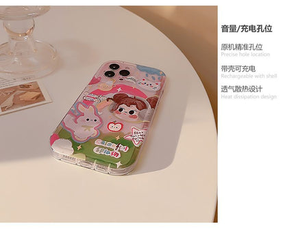 Phone Case Transparent Cartoon