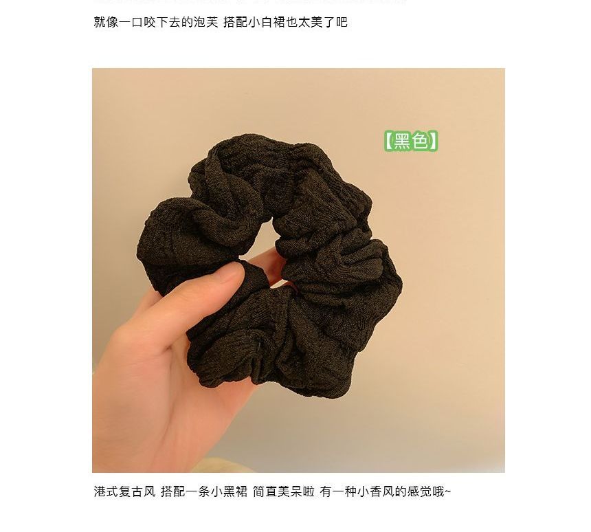 Linen Scrunchie Cotton