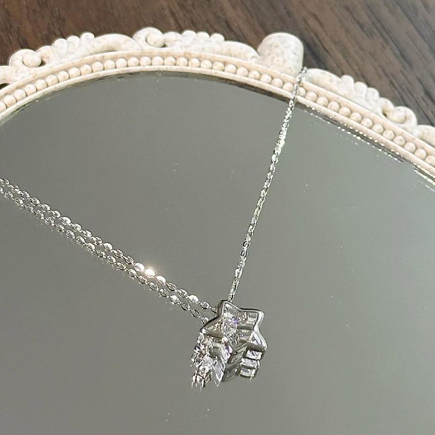 Choker Star Pendant Alloy