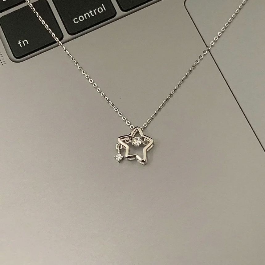 Choker Star Pendant Alloy