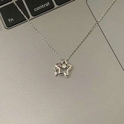 Choker Star Pendant Alloy