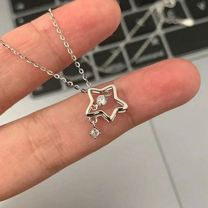 Choker Star Pendant Alloy