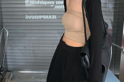 Crop Tube Top & Shrug Set