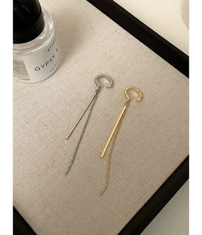 Alloy Earring Fringed Cuff