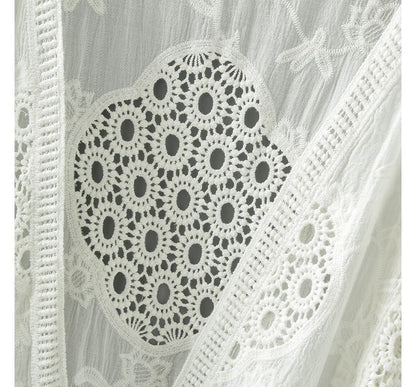 Cutout Lace Cardigan