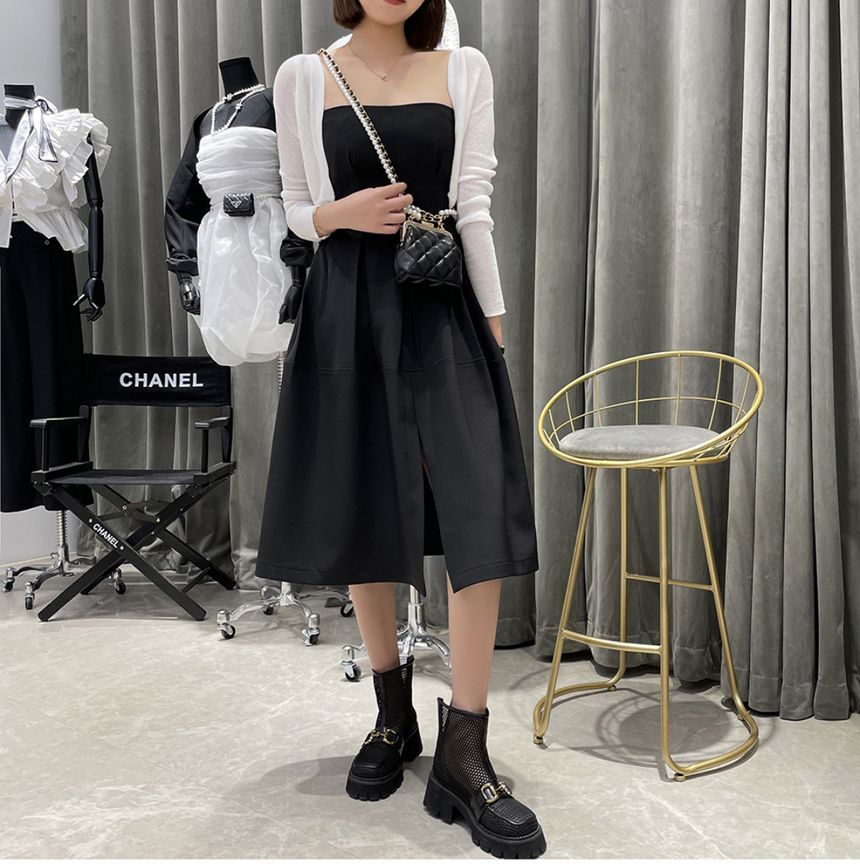 Solid Bolero Cardigan