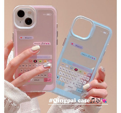 Case Print Phone Keyboard