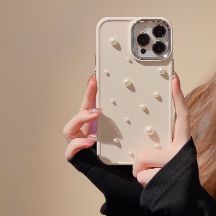 Faux Pearl Phone Case
