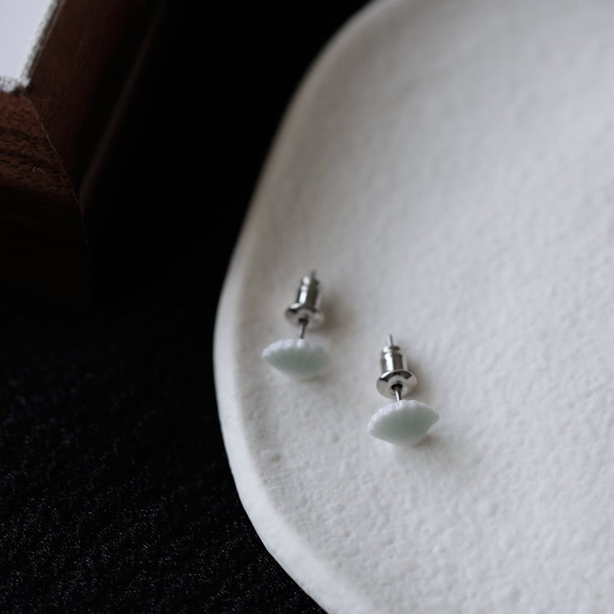 Silver Earring Sterling Shell